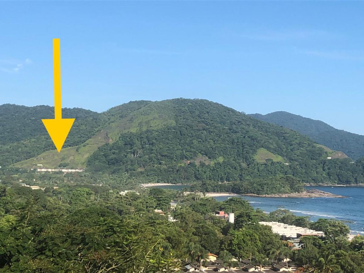 Vista Magica Na Praia De Camburizinho A Сао Себастиао Екстериор снимка